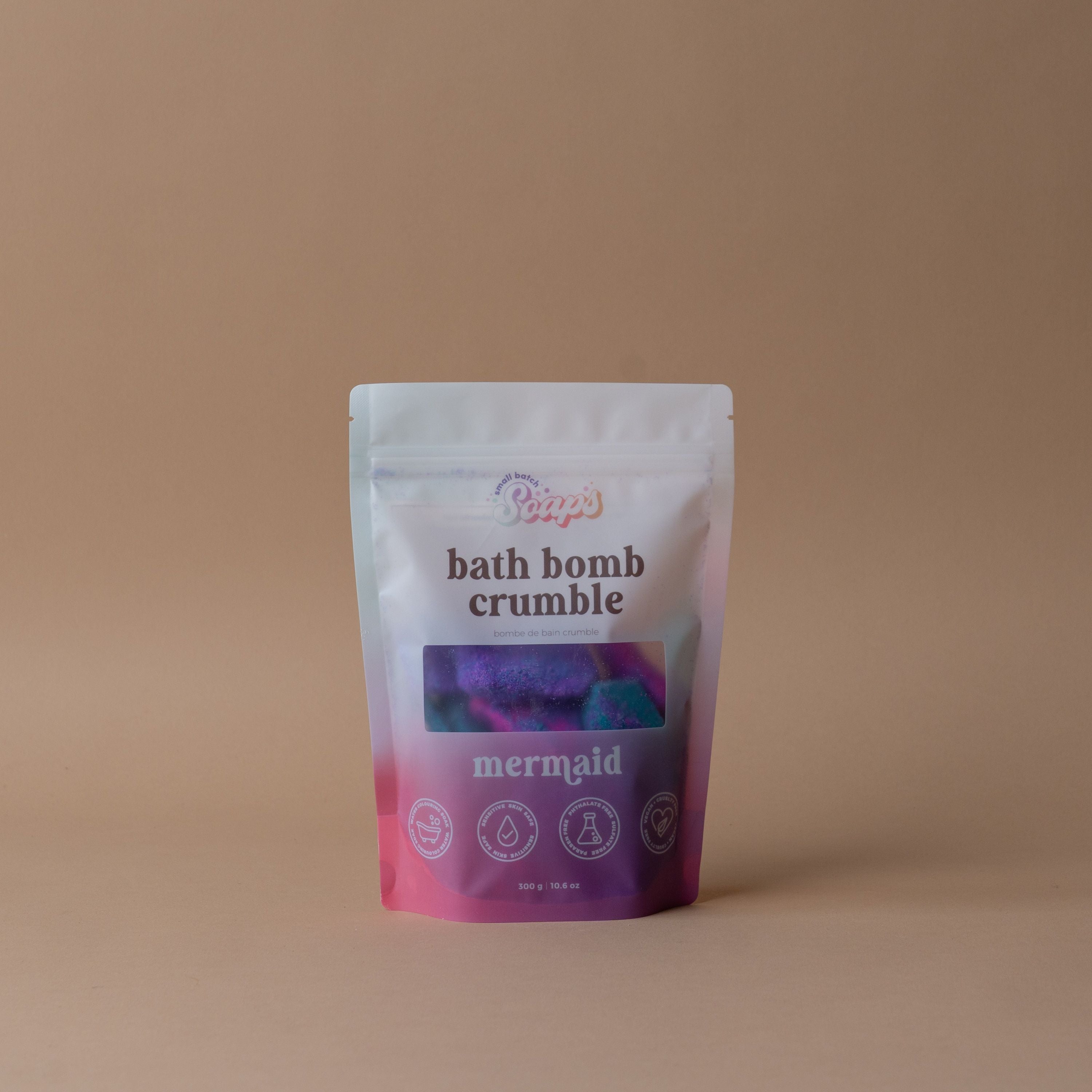 Bath Bomb Crumble bath bomb Small Batch Soaps (Faire) Mermaid