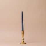 Forged Iron Taper Holder with Gold Finish