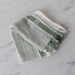 Waffle Dish Towel - Green CHRISTMAS 2025 DANICA (Faire)