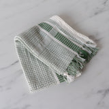 Waffle Dish Towel - Green CHRISTMAS 2025 DANICA (Faire)