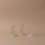 Moulded Glass Candle Holder candle holder Indaba