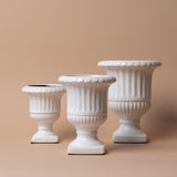White Ceramic Urn