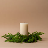 Faux Pine Candle Ring