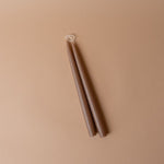 Classic 12" Taper Candles candle set Old Country Design (ShopZio) Nougat