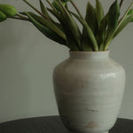 Faux White Double Peony Tulip Bundle faux stem Tri W Imports