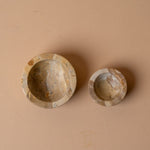 Chocolate Marble Mini Dish dish Luxe B Co (Faire)