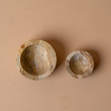 Chocolate Marble Mini Dish dish Luxe B Co (Faire)