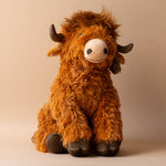 Charlie the Highland Cow FINNBIRD - stuffed toy The Petting Zoo (Faire) Big Charlie