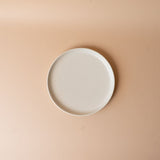 Ceramic Vanilla Plate plate David Shaw Appetizer Plate