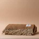 Toffee Reversible Wool Blanket blanket McNutt