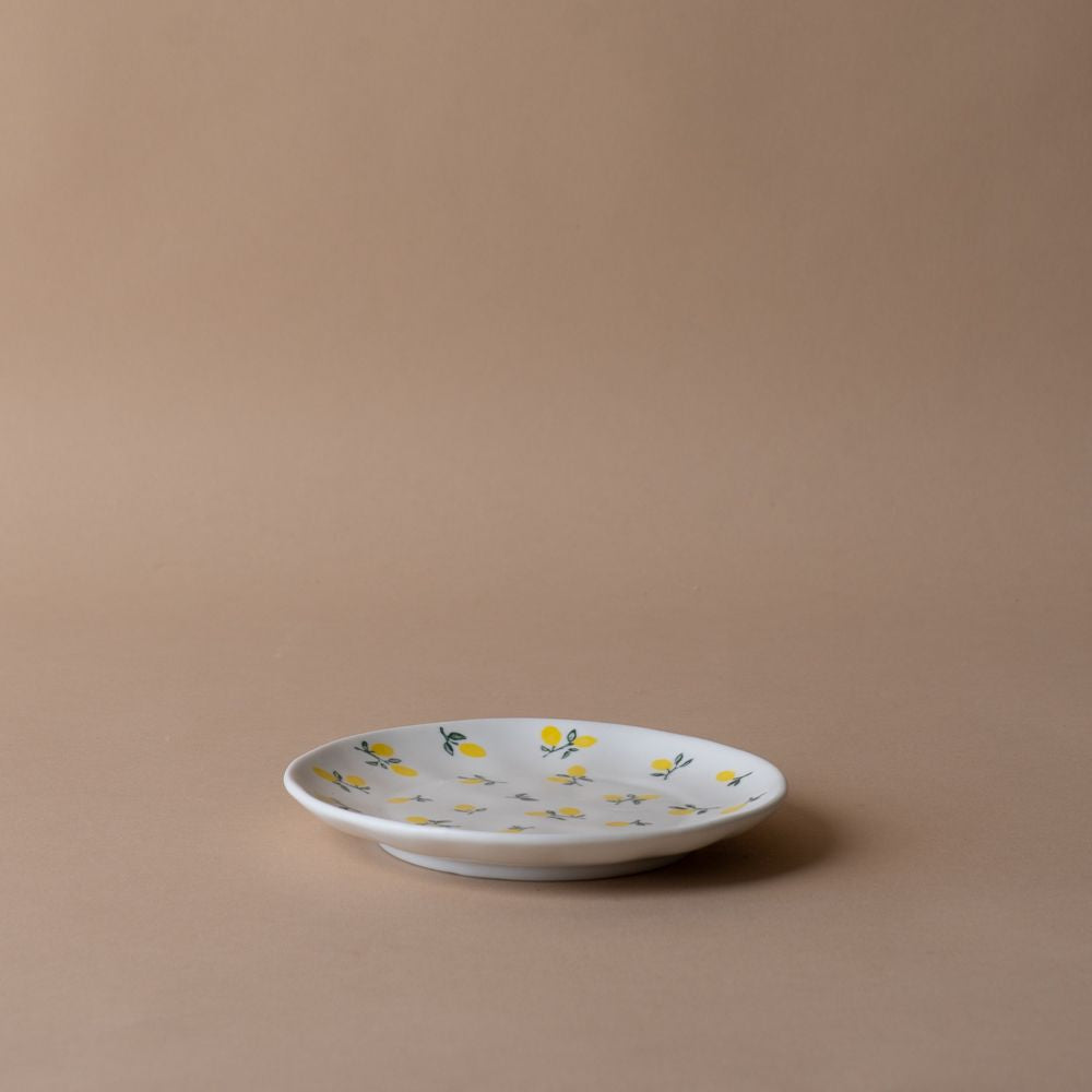 Tiny Lemons Appetizer Plate plate Abbott Collection