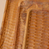Hand Carved Acacia Tray tray Indaba