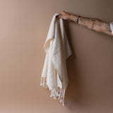Striped Bamboo Hand Towel