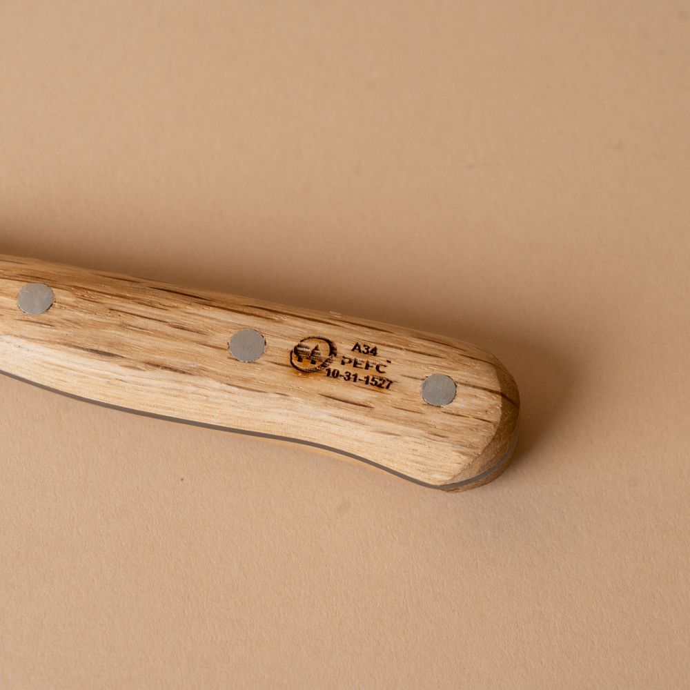 Santoku Knife with Oak Handle knife David Shaw
