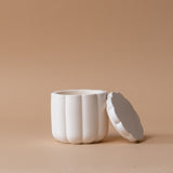 Flower Shape Jar Soy Wax Candle