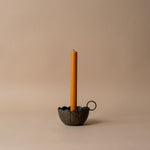 Antiqued Scallop Taper Candle Holder candle holder Bohemia Design (Faire)