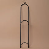 Black Metal Double Plate Holder