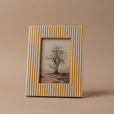 Striped Resin Frame picture frame Creative Co-op (DYA)