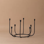 Long Stem Iron Candelabra candle holder The Floral Society (Aesthetic Movement)