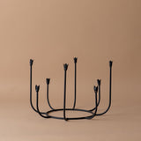 Long Stem Iron Candelabra candle holder The Floral Society (Aesthetic Movement)