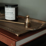 Gold Plated Candle Snuffer candle snuffer Luxe B Co (Faire)