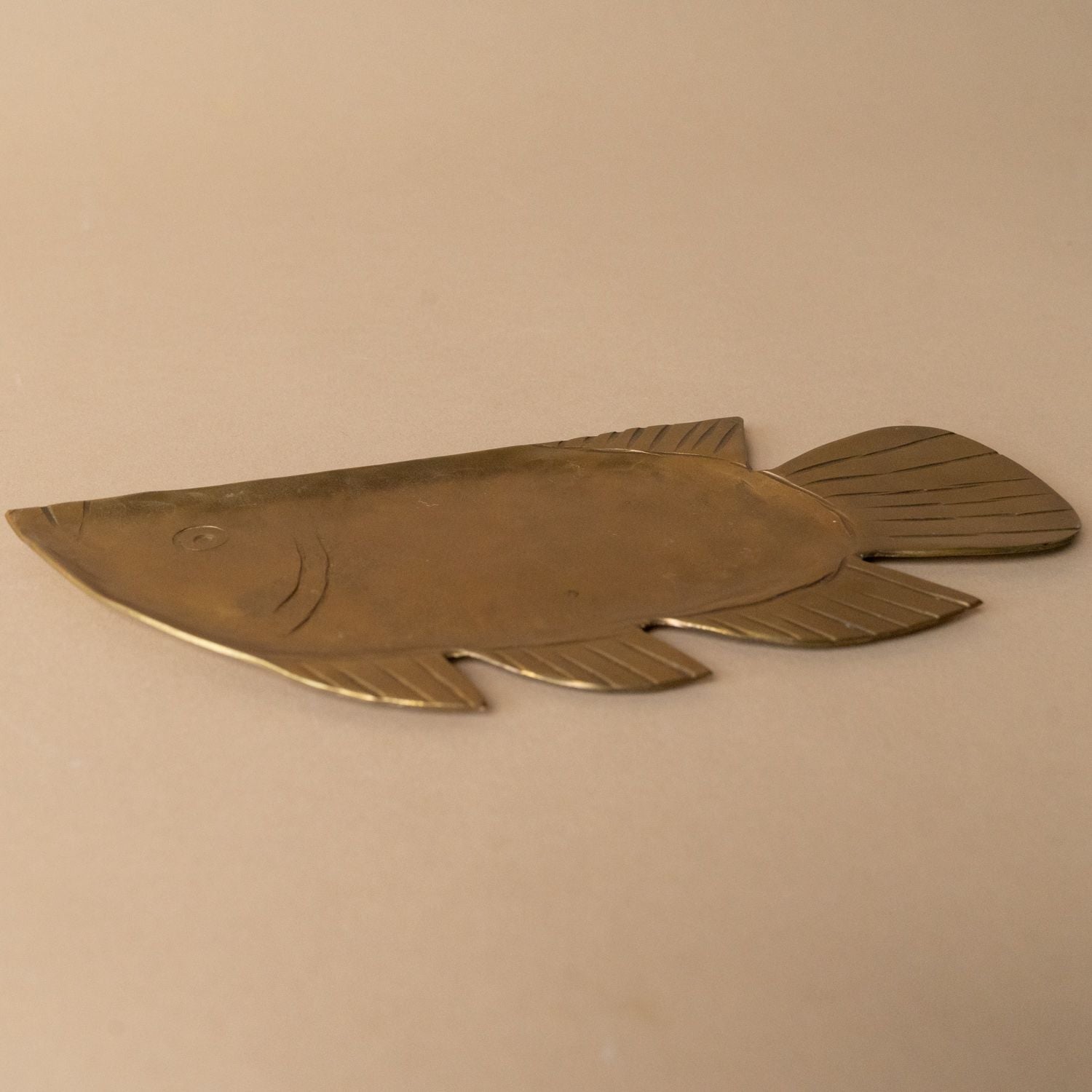 Forged Iron Fish Shaped Tray tray Indaba