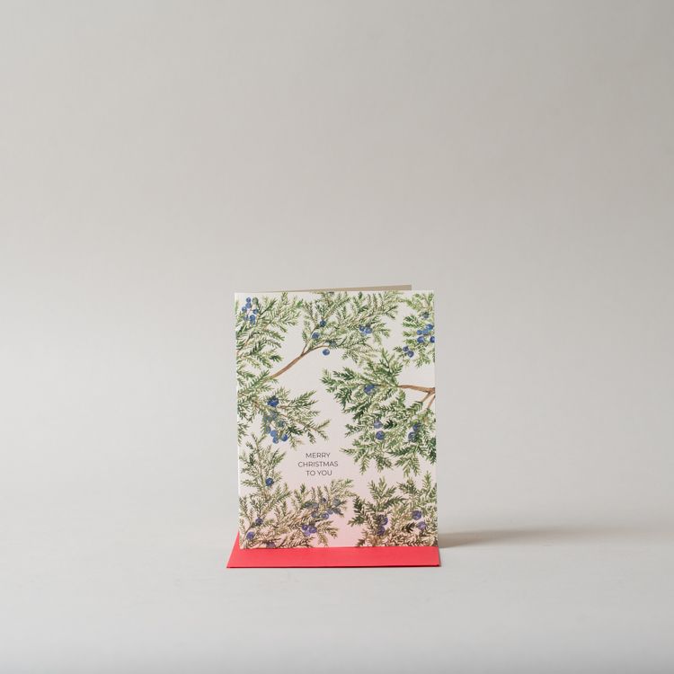 Juniper Holiday Card CHRISTMAS 2025 Inkwell Cards (Faire)