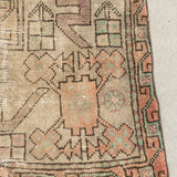 5'8" x 8'7" Vintage Turkish Oushak Rug VINTAGE - rug Rug & Weave Rugs