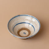 Vintage Blue Floral Bowl 0-VINTAGE-pot Hauer Market