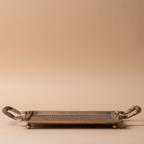 Hammered Metal Tray tray Silver Tree Home & Holiday (Faire)