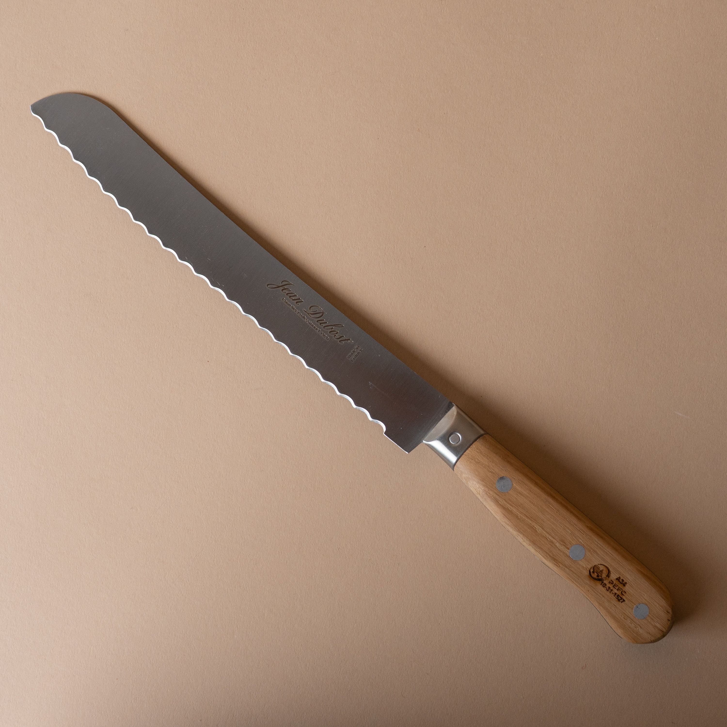Bread Knife with Oak Handle knife David Shaw