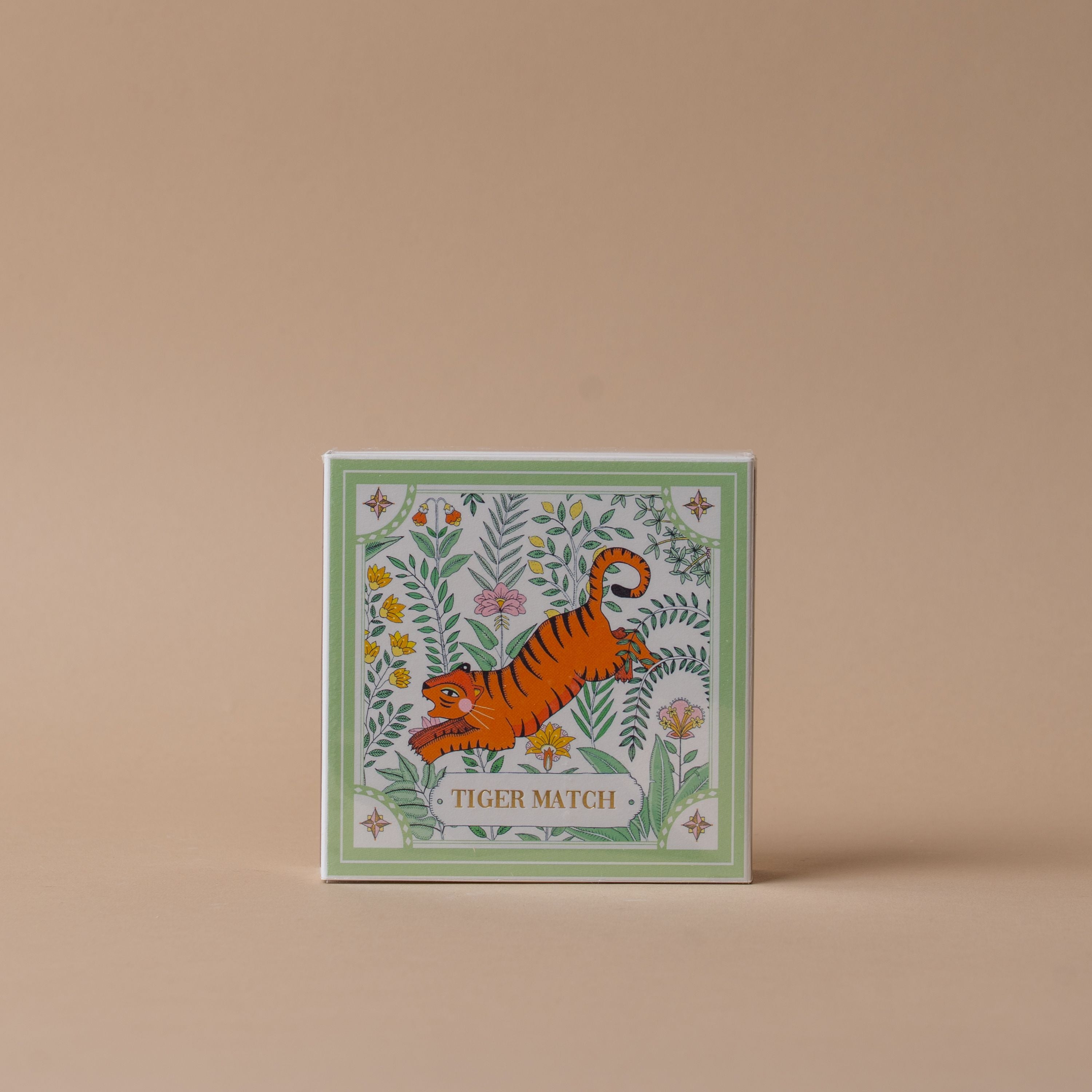 Decorative Safety Matches matches Archivist Gallery (Faire) Floral Tiger