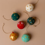 Handmade Paper Mache Sphere - Small