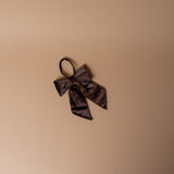 Brown Velvet Bow Ornament