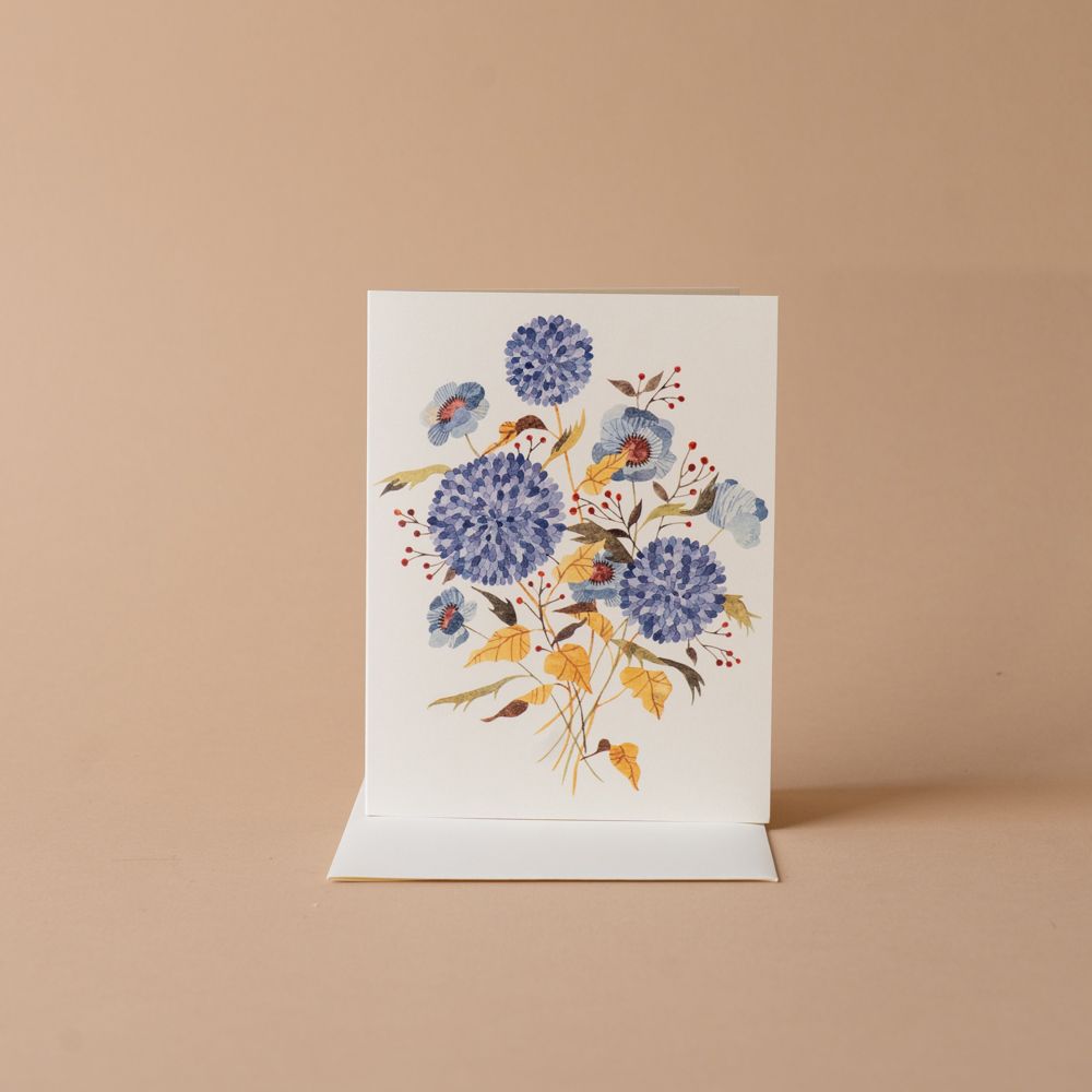 Hydrangea Bouquet Card greeting card Inkwell Cards (Faire)