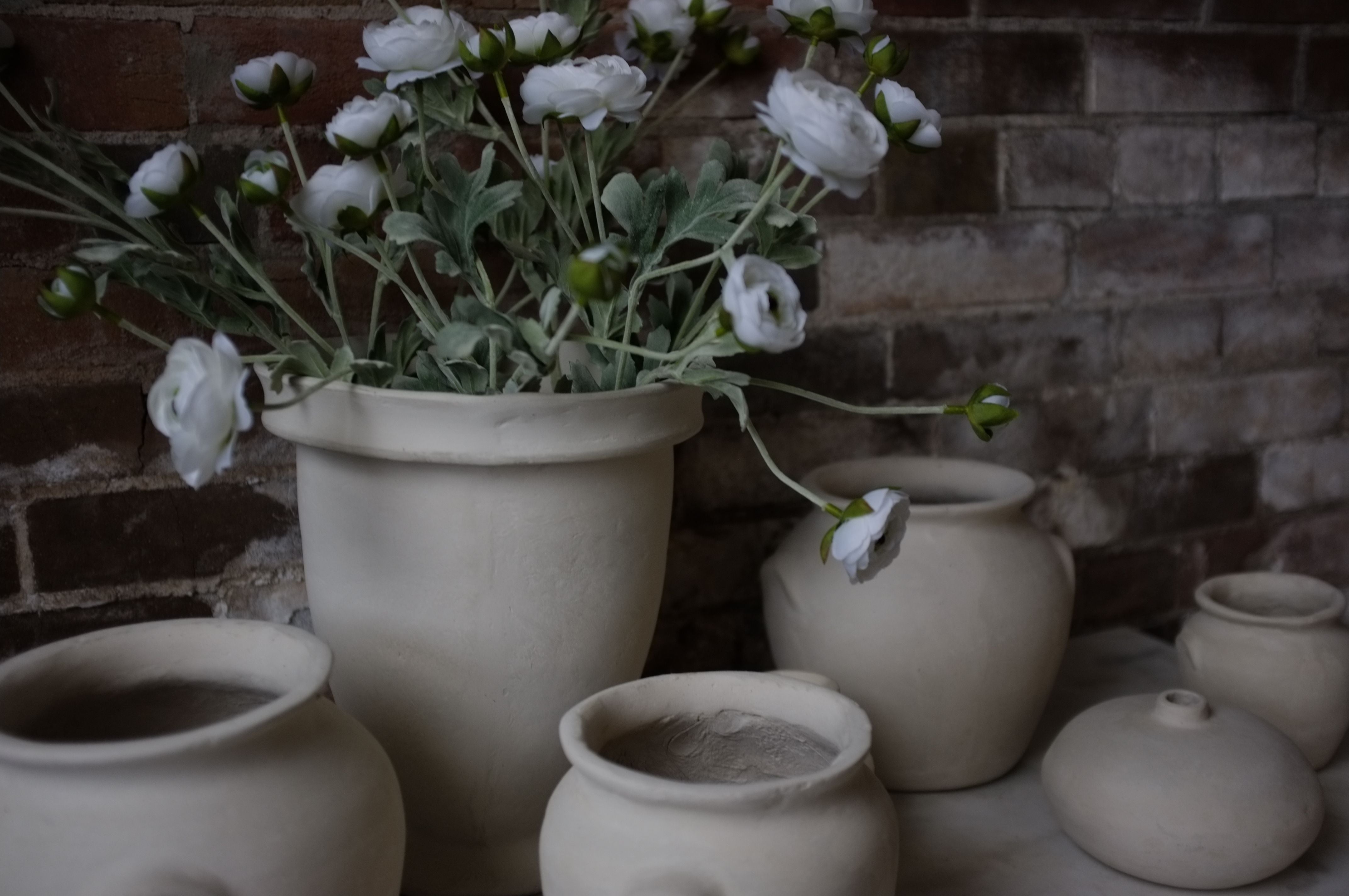 Paper Mache Urn vase Indaba