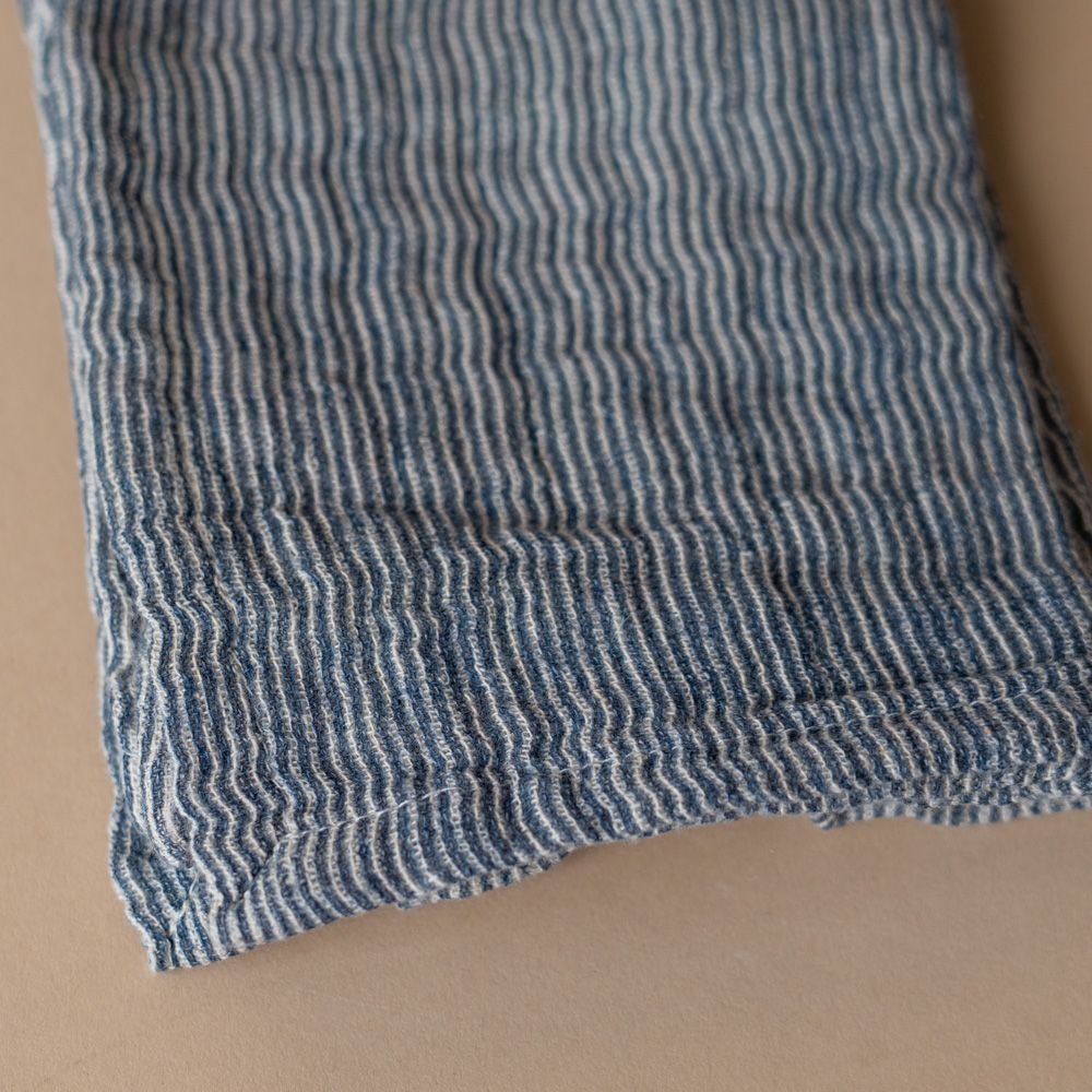 Blue Stripe Double Cloth Napkin napkin Indaba