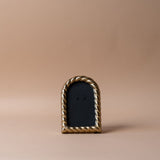 Brushed Brass Arched Frame