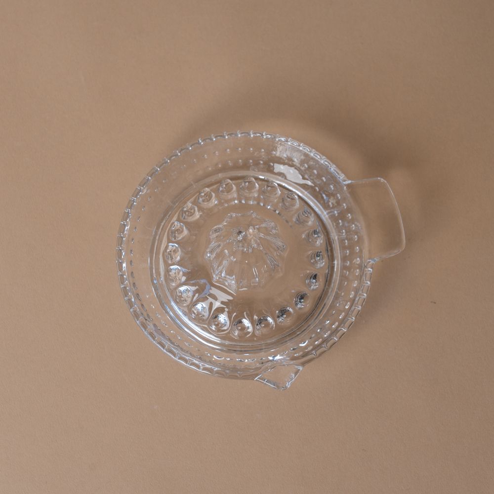 Pressed Glass Citrus Juicer juicer Abbott Collection