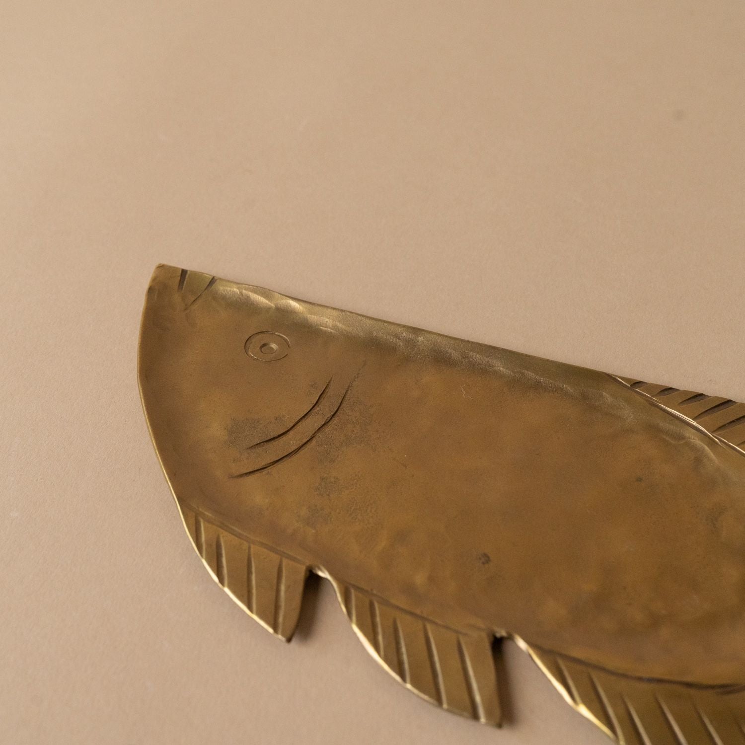 Forged Iron Fish Shaped Tray tray Indaba