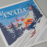 Ski Canada Sponge Cloth