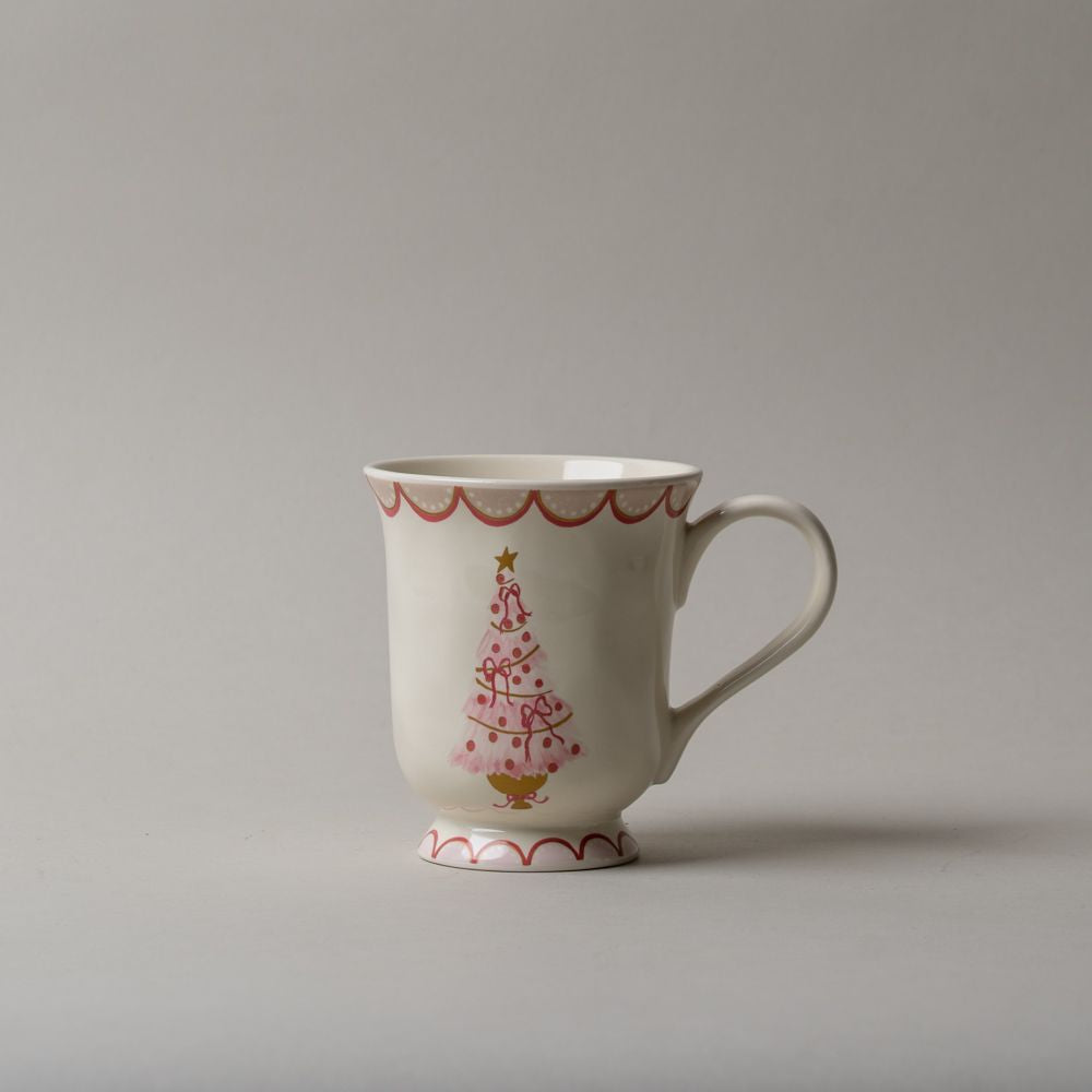 Stoneware Holiday Tree Mug CHRISTMAS 2025 Creative Co-op (DYA) No. 4