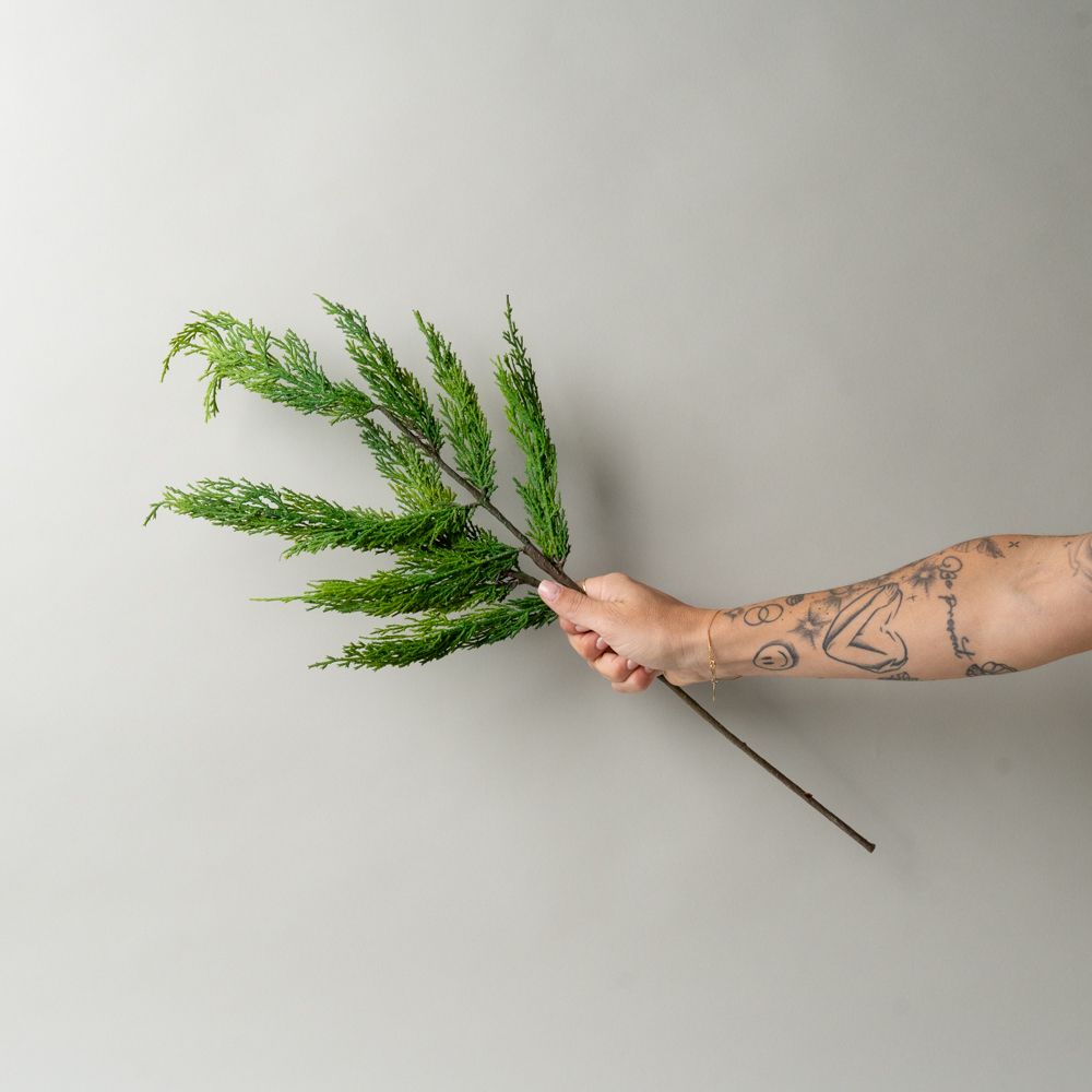 Faux Cedar Branch CHRISTMAS 2026 Tri W Imports