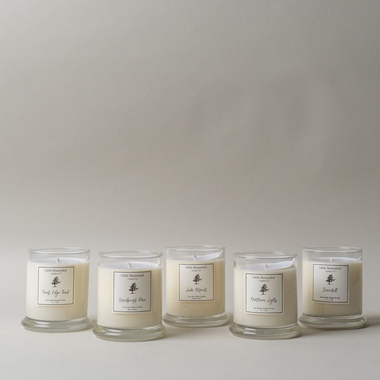 Little Beausoleil Soy Wax Candle Collection CHRISTMAS 2025 Little Beausoleil Candle Co.