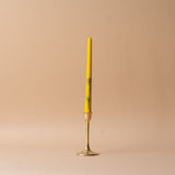 Pressed Floral Taper Candles candle Galley and Fen (Faire)