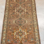 Vintage Heriz Rug 9'6" x 2'8" VINTAGE - rug Rug & Weave Rugs