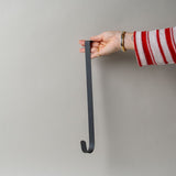 Wreath Hanger CHRISTMAS 2025 HomArt (Faire) Black Finish