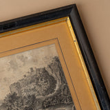 Antique Framed Sketch - 1800's VINTAGE - artwork Hauer Market