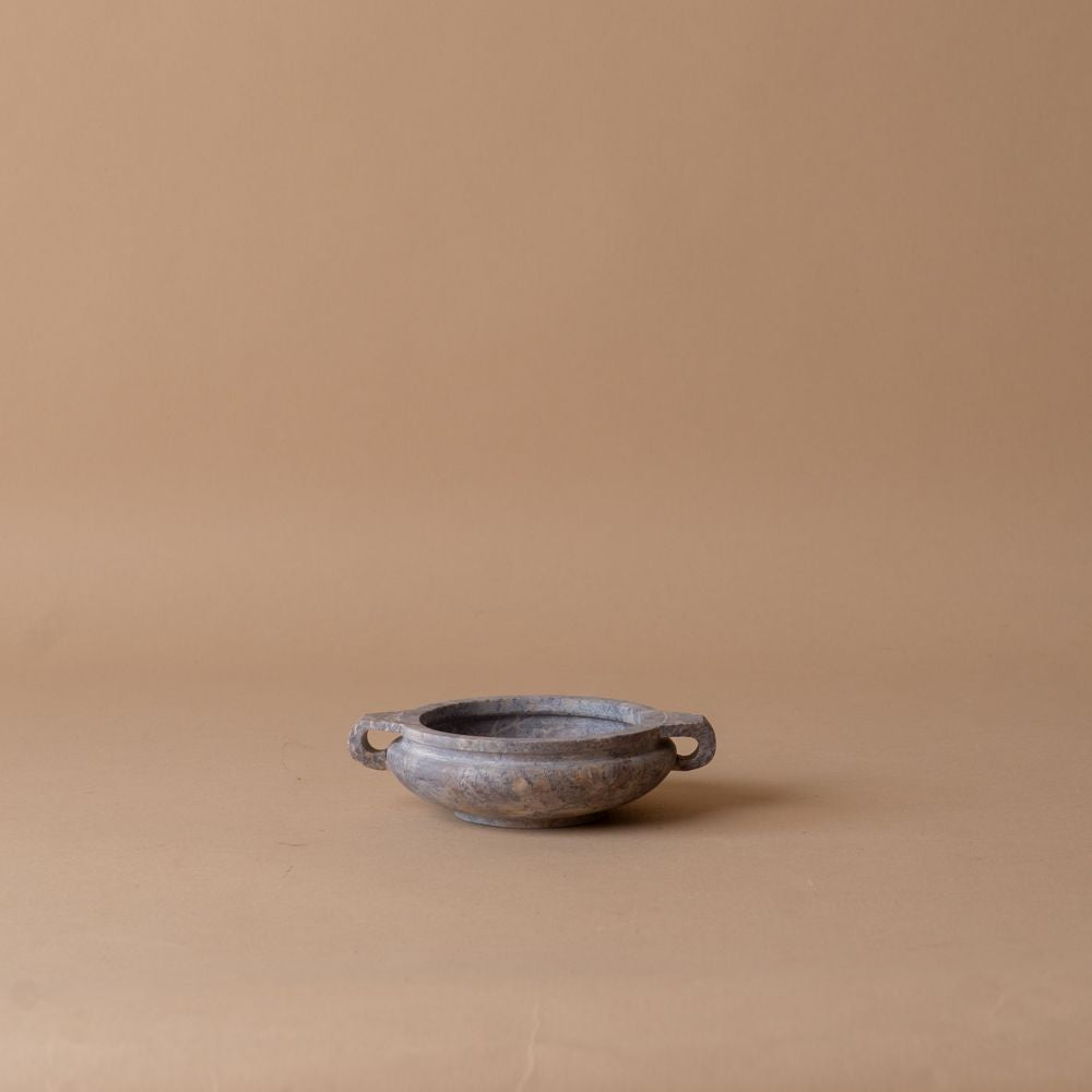 Soapstone Bowl with Handles dish Luxe B Co (Faire)