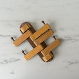 Wooden Swivel Wall Hook - Rug & Weave